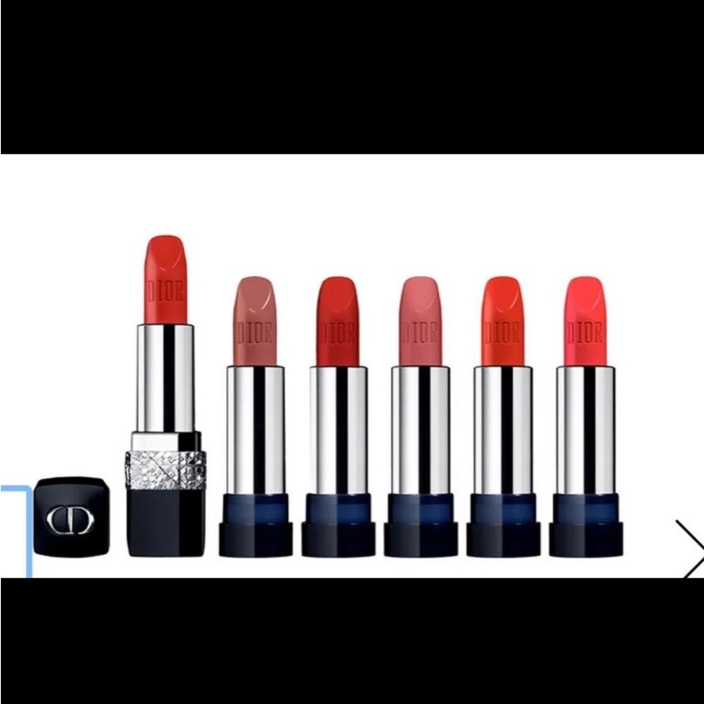 RougeDior 6PC Refillable Lipstick Set